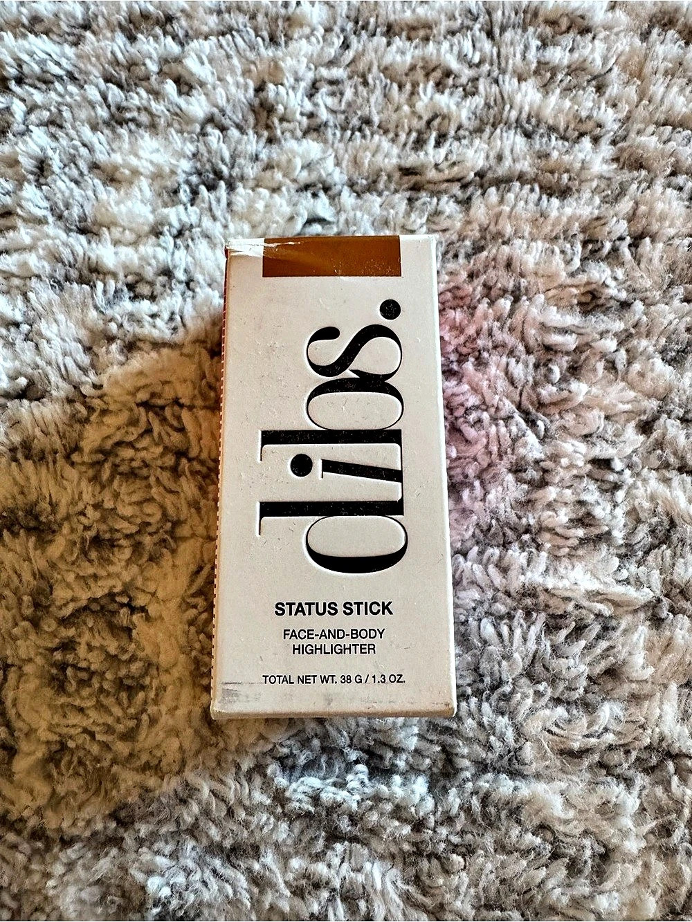NEW DIBS Beauty Status Stick Unbothered Bronze Highlighter Full Size